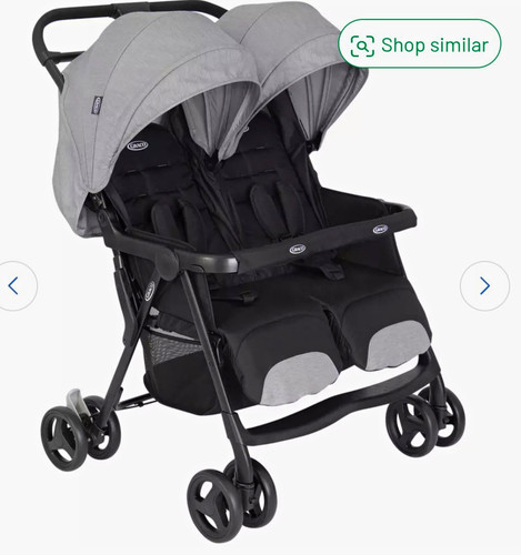Graco double pushchair twin - double,