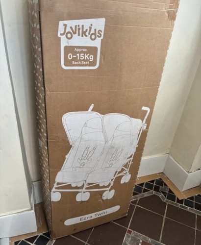 Jovikids ezra twin pram - twin,
