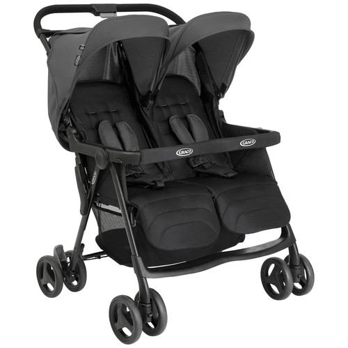 Double pram baby - baby, toddler