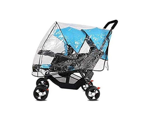 Universal twin stroller rain - twin,
